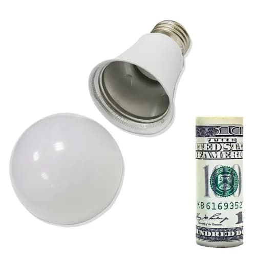 Secret Stash Lightbulb Diversion Safe | Realistic Hiding Box for Money, Jewelry & Small Items thumbnail 1