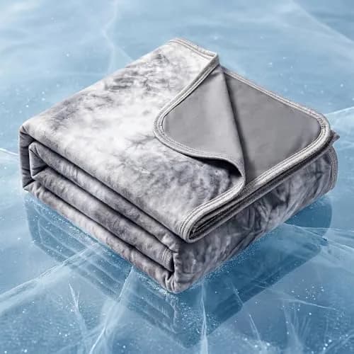 Topcee Cooling Blanket Throw 50"x70" | Lightweight Breathable for Hot Sleepers & Night Sweats thumbnail 1