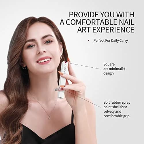 SAVILAND Handheld UV Nail Lamp 3W (156 g / 5.5 oz) | Rechargeable LED Gel Curing Light thumbnail 7