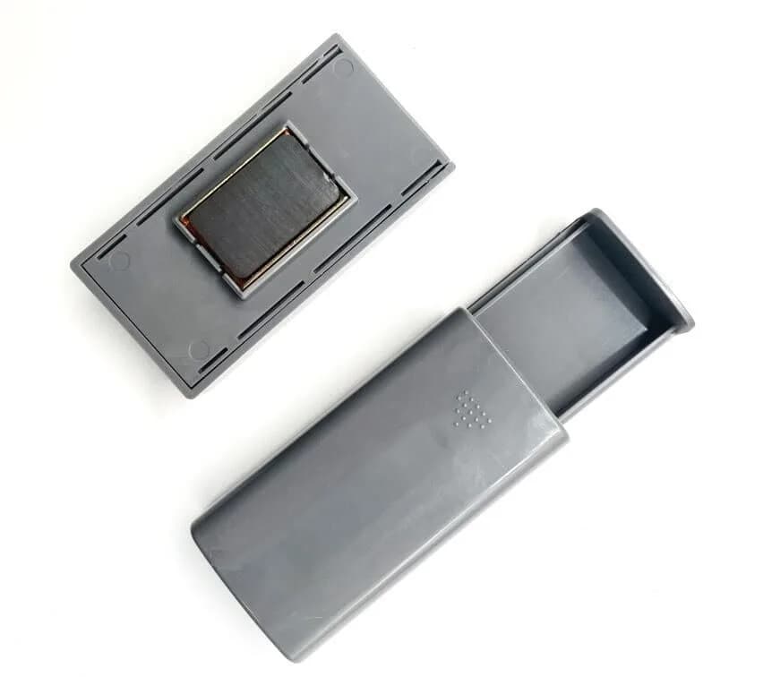 Omana Magnetic Key Box Holder with Strong Magnet for Car Keys & Home Keys (Grey) | Secure Outdoor Storage