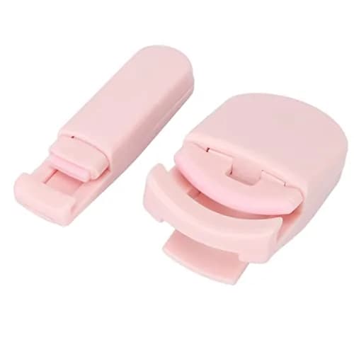 Dioche Cute Eyelash Curler Set with Wide Angle & Corner Curlers, Pink | Portable Makeup Tool thumbnail 4