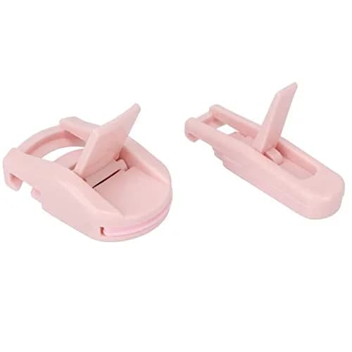 Dioche Cute Eyelash Curler Set with Wide Angle & Corner Curlers, Pink | Portable Makeup Tool thumbnail 7