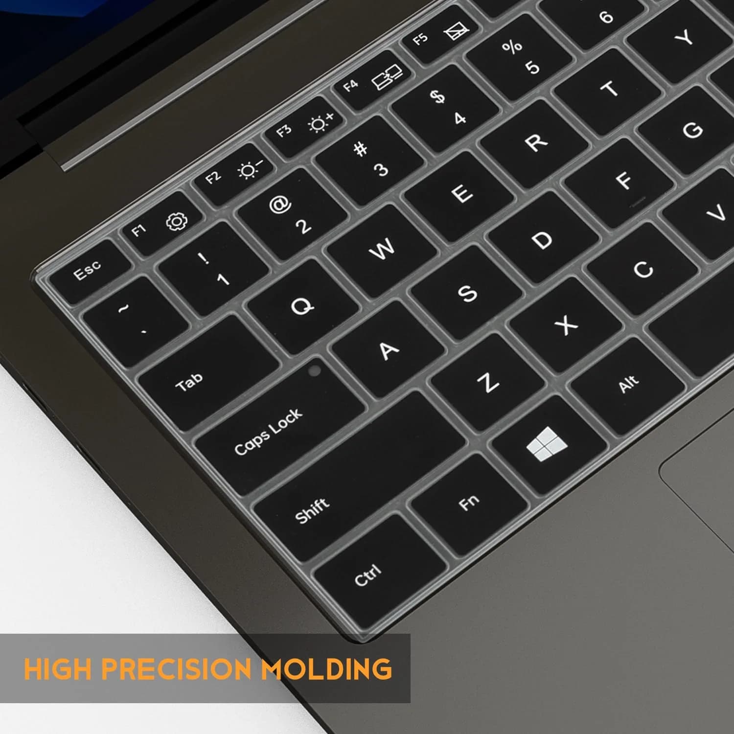 CaseBuy Black Silicone Keyboard Cover for Samsung Galaxy Book 5/4/3 15.6" & 16" | US Keyboard Layout Protector - view 5
