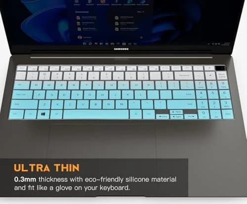 CaseBuy Ombre Mint Keyboard Cover for Samsung Galaxy Book 5/4/3 15.6" & 16" | US Keyboard Layout Protector thumbnail 4