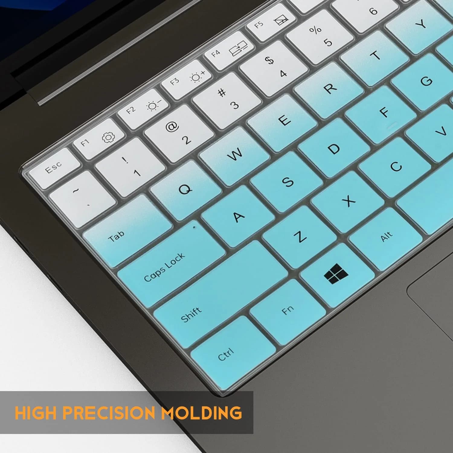 CaseBuy Ombre Mint Keyboard Cover for Samsung Galaxy Book 5/4/3 15.6" & 16" | US Keyboard Layout Protector - view 5