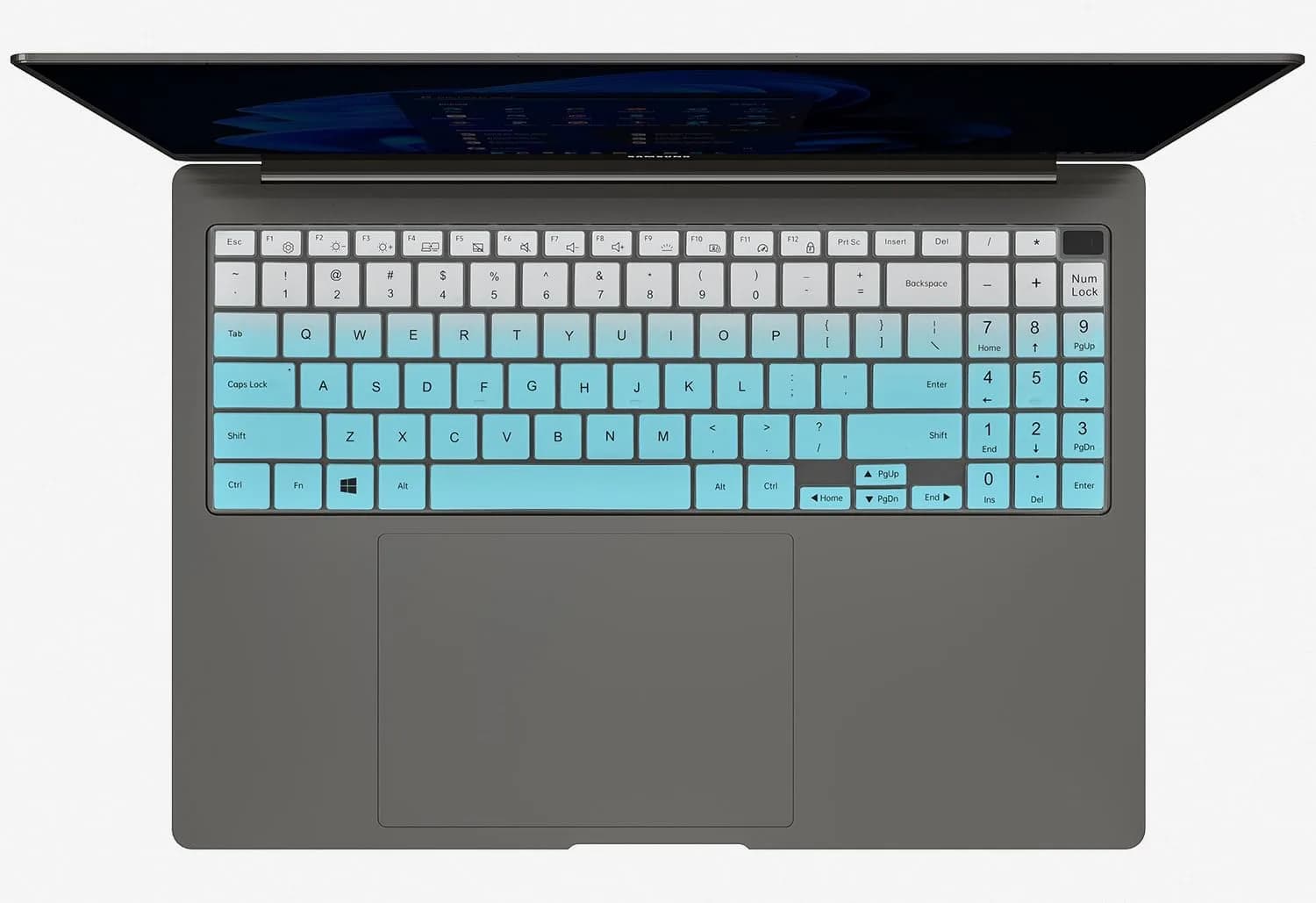 CaseBuy Ombre Mint Keyboard Cover for Samsung Galaxy Book 5/4/3 15.6" & 16" | US Keyboard Layout Protector - view 8
