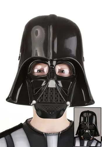 Jazwares Star Wars Darth Vader Child Mask | Officially Licensed Halloween Costume Helmet Accessory thumbnail 2