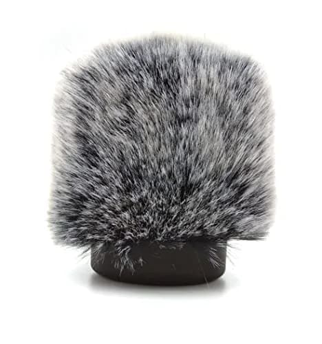 YH&YX Fur Windscreen Wind Shield for Rode VideoMic GO II 2 VMGOII | Deadcat Microphone Cover thumbnail 4