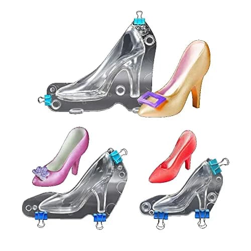 TUKE High Heel Shoe Chocolate Mold | 2 Cavities, 17.3cm (6.8 inch) | Professional Polycarbonate Candy Making thumbnail 10
