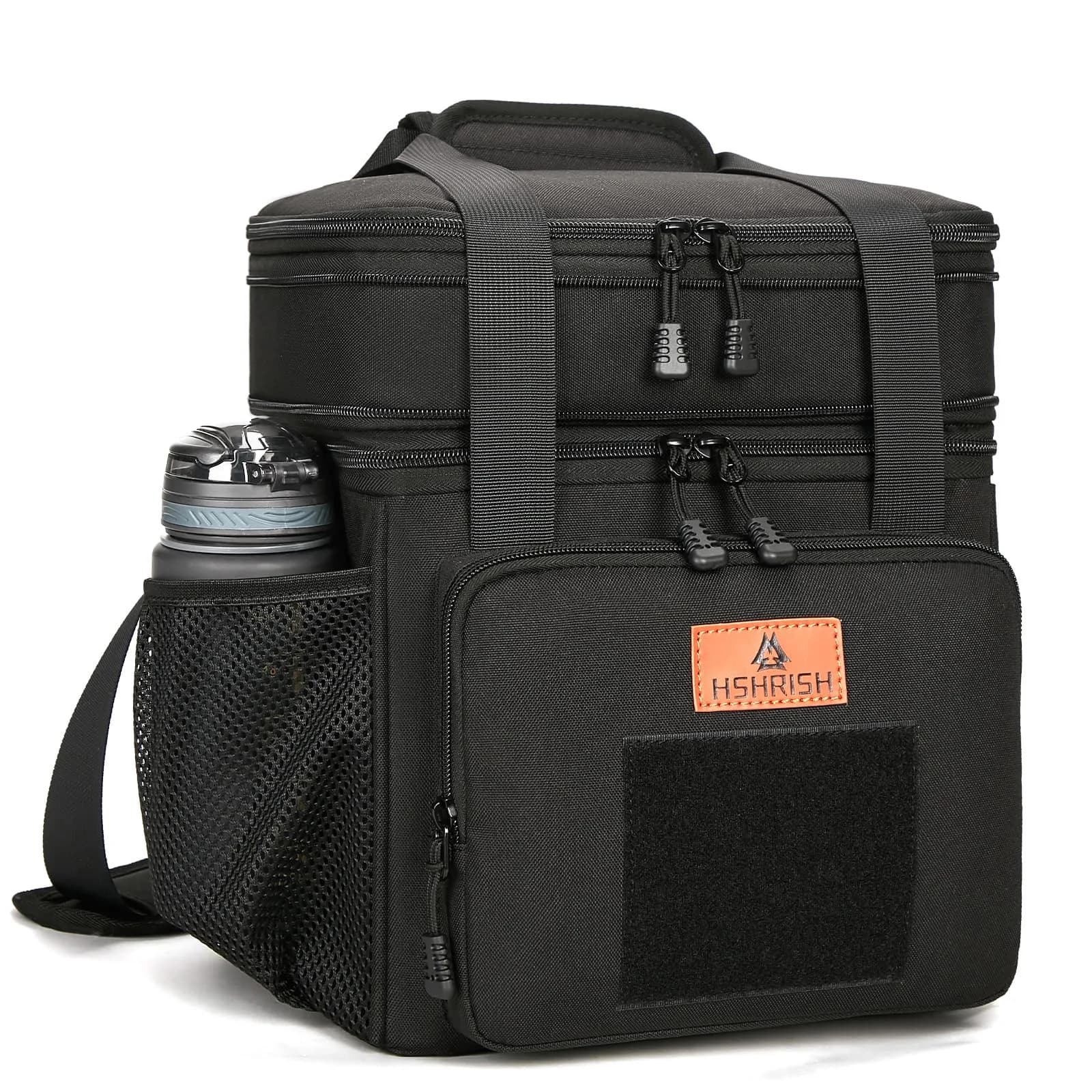 HSHRISH Expandable Lunch Box for Men Large Capacity Waterproof Insulated Bag 15L