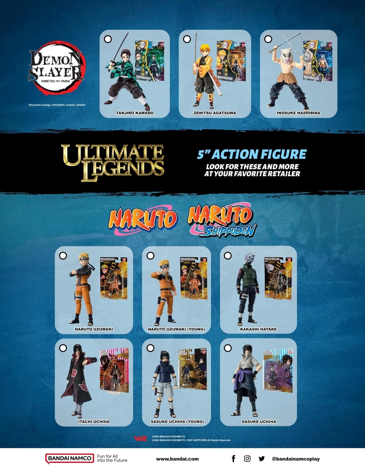 BANDAI Naruto Ultimate Legends Kakashi Hatake 5-inch Action Figure | 27 Points of Articulation - view 6