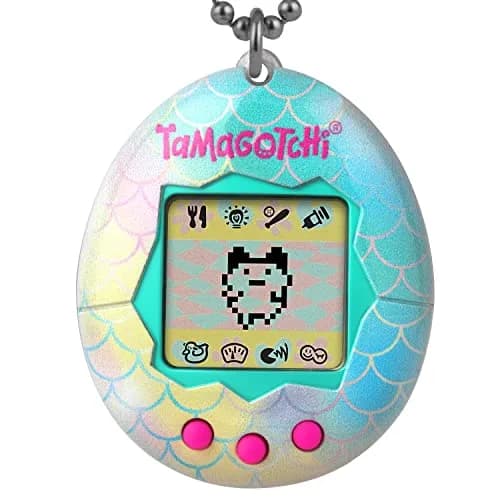 Tamagotchi Original Fresh Strawberry | Classic Digital Pet with Generation 2 Programming — Mermaid (Updated Logo)