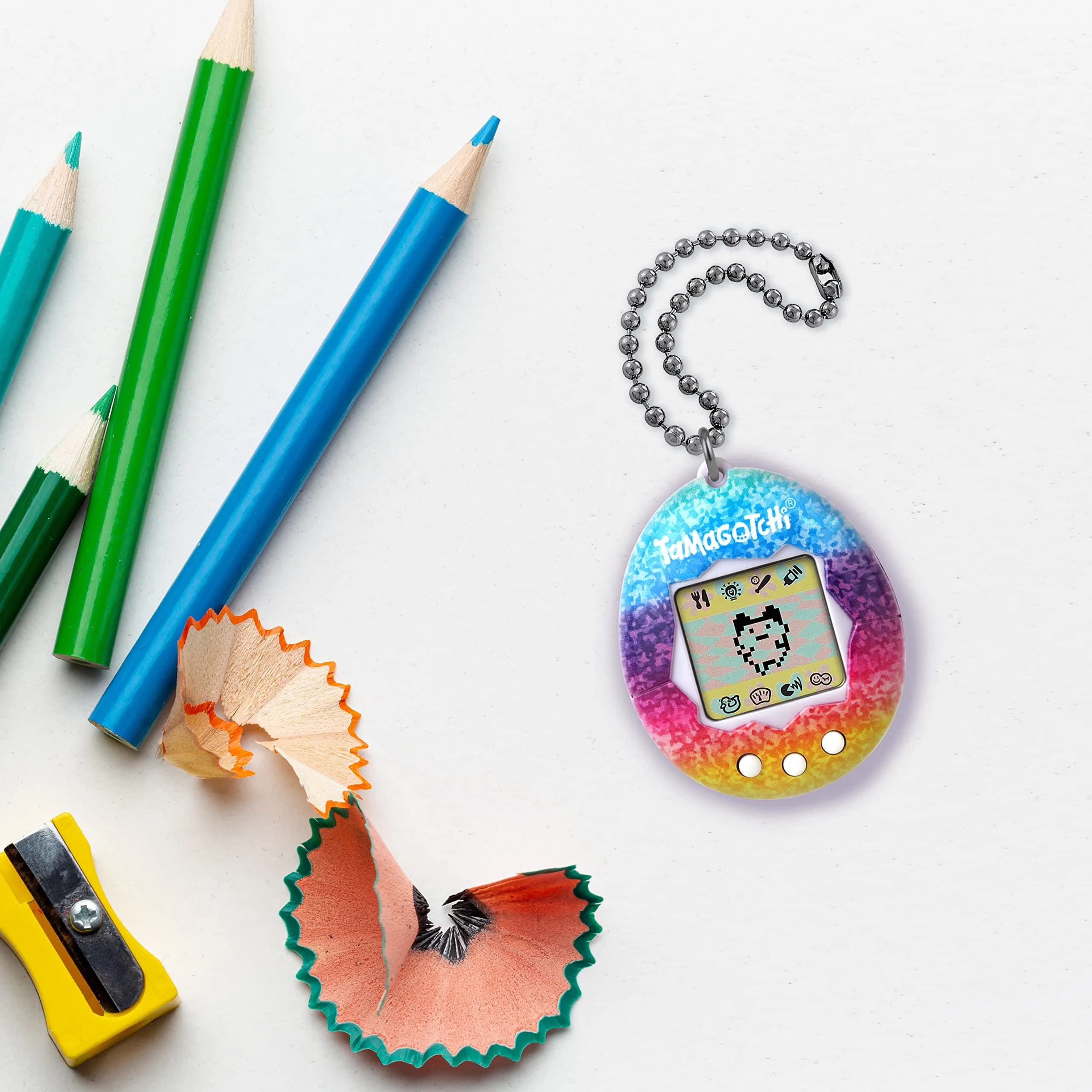 Tamagotchi Original Rainbow Electronic Pet | Nostalgic Fun for Kids & Adults - view 3