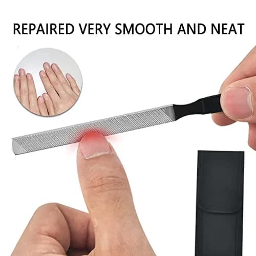 Woerma Pedicure Knife Set, 6 Pcs Stainless Steel Foot Care Tools with Storage Bag | Durable, Portable & Sharp Blade (7 inch) thumbnail 5