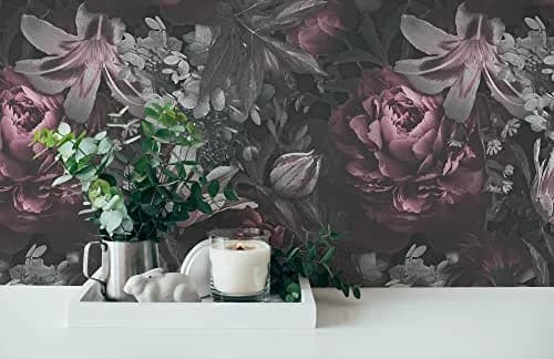A.S. Création PintWalls Floral Wallpaper 10.05 x 0.53 m | Pink Grey Black Roses in Germany thumbnail 6