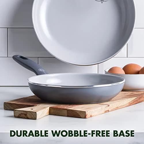 GreenPan Dover 8" Frying Pan Skillet 20cm (2 qt) | Diamond-Infused Ceramic Nonstick thumbnail 3