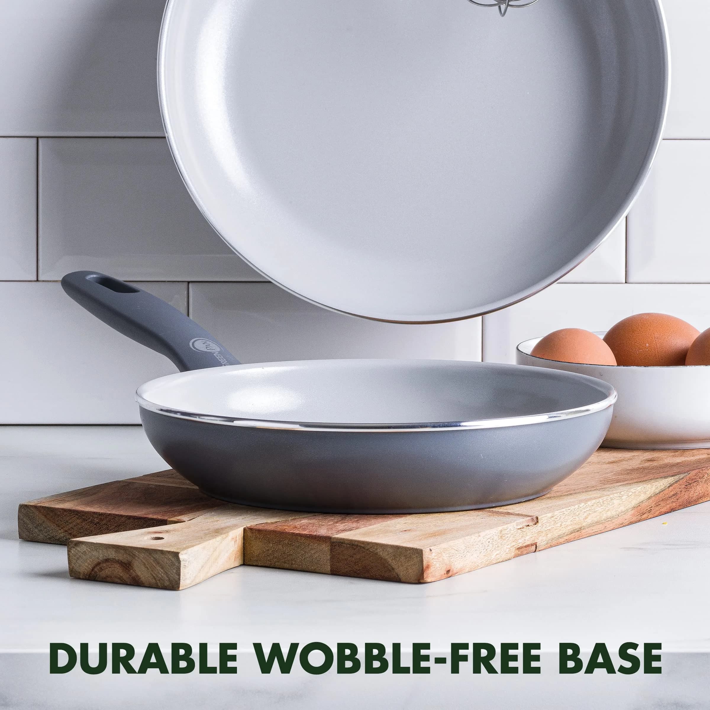 GreenPan Dover 8" Frying Pan Skillet 20cm (2 qt) | Diamond-Infused Ceramic Nonstick - view 3