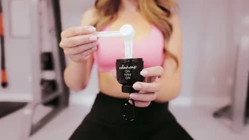ONMYWHEY Protein Powder & Supplement Funnel Keychain 75ml (2.5 Fl Oz) | Portable To-Go Container for Gym & Travel thumbnail 5