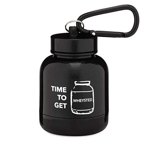 ONMYWHEY Protein Powder & Supplement Funnel Keychain 75ml (2.5 Fl Oz) | Portable To-Go Container for Gym & Travel thumbnail 1