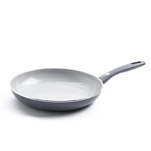 GreenPan Dover 12-inch Frying Pan Skillet with Ceramic Nonstick | 30 cm (12") Diameter, Grey thumbnail 1