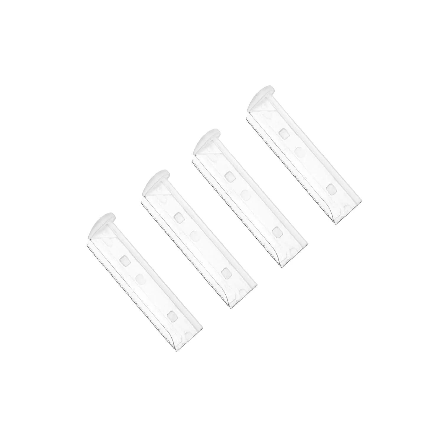 Tweezerman Facial Razor Replacement Blades 4 Count | Dermaplaning Blades for Peach Fuzz Removal - main product image