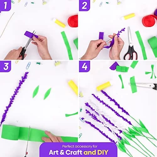 Captain Decor Rainbow Crepe Paper Streamers | 12 Rolls, 984ft Total Length thumbnail 6