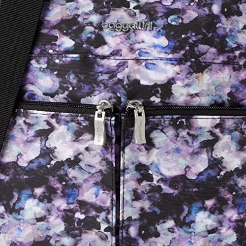 Baggallini Women's Horizon Crossbody 10x10.5" Water-Resistant Nylon Bag with RFID Wristlet thumbnail 6