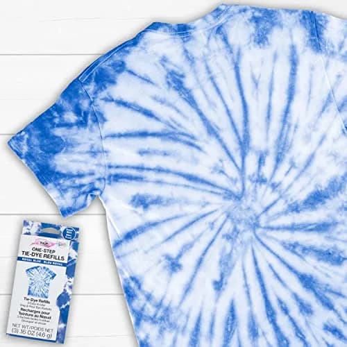 Tulip One-Step Tie-Dye Kit Refill Packs Royal Blue | 3 Pack Dye for Cotton, Silk, Rayon, Wool, Linen thumbnail 5