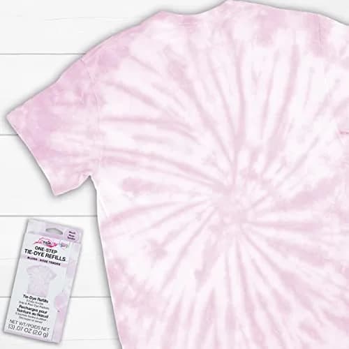 TULIP One-Step Tie-Dye Kit , 3 Fabric Dye Refill Packs, Blush | Eco-Friendly, 4 oz. dye, vibrant colors, safe for natural fibers thumbnail 5