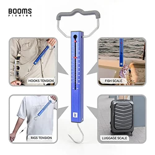 Booms Fishing TS2 Aluminum Tube Fish Scale 11.3 kg (25 lbs) | Easy Read Spring Scale for Luggage & Fish thumbnail 6