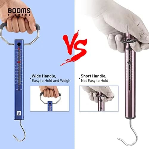 Booms Fishing TS2 Aluminum Tube Fish Scale 11.3 kg (25 lbs) | Easy Read Spring Scale for Luggage & Fish thumbnail 4