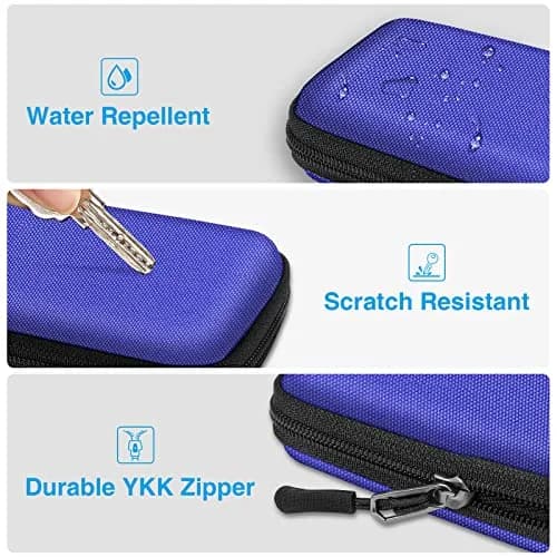 MEDMAX Hard Shell Protective Case for Freestyle Libre 3 2 | Shockproof & Lightweight (Blue) thumbnail 5