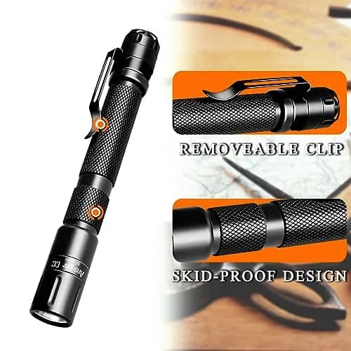 Ansyper CC Pen Light Flashlight 5.2 inch (13.2 cm) | 250 Lumens Tactical LED Torch thumbnail 4