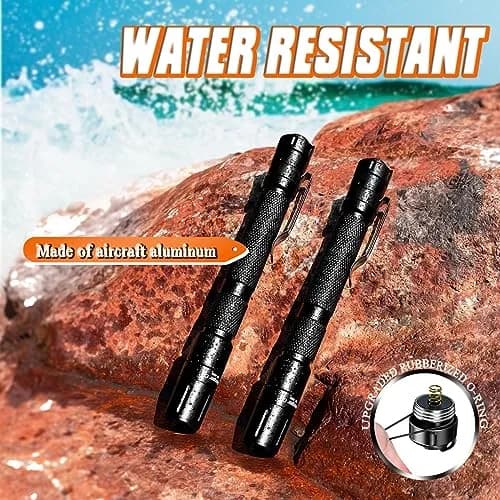 Ansyper CC Pen Light Flashlight 5.2 inch (13.2 cm) | 250 Lumens Tactical LED Torch thumbnail 5