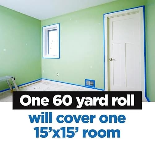 ScotchBlue Original Painter's Tape 24mm x 54.8m (0.94 in x 60 yd) 4 Rolls | Multi-Surface Clean Removal Tape thumbnail 4