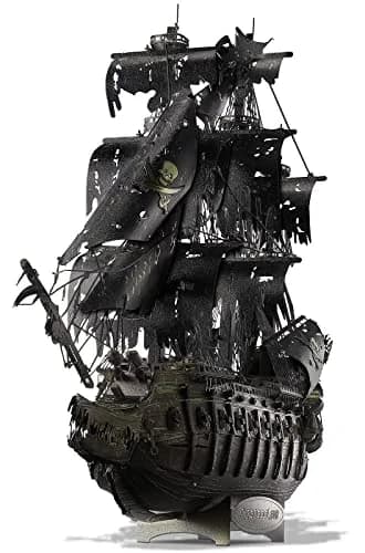 Piececool Metal 3D Puzzles Flying Dutchman Pirate Ship Model Kit 369 Pieces | Challenging Metal Craft for Adults & Teens thumbnail 1