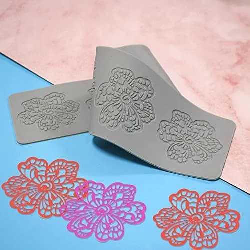 TUKE 3D Hollow Flower Chocolate Silicone Mold 39.07 cm (15.38 inch) | Food Grade BPA-Free for Baking & Crafts thumbnail 5