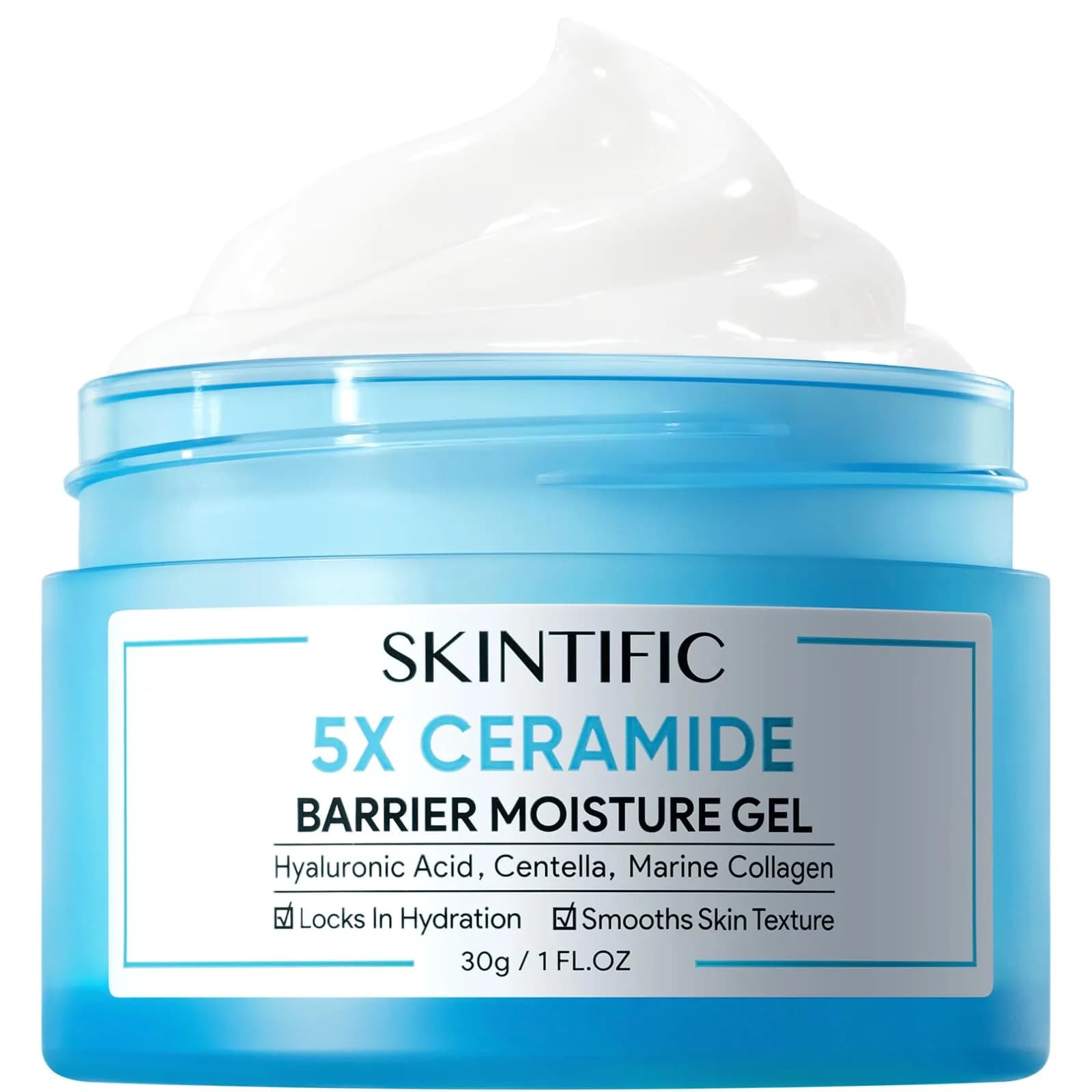 SKINTIFIC 5X Ceramide Barrier Repair Moisturizer for Sensitive Skin | Hydrates & Strengthens Skin Barrier