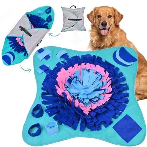 PET ARENA Large Sniffing Mat 25 x 25 Inch | Interactive Dog Puzzle Toy for Mental Stimulation thumbnail 1