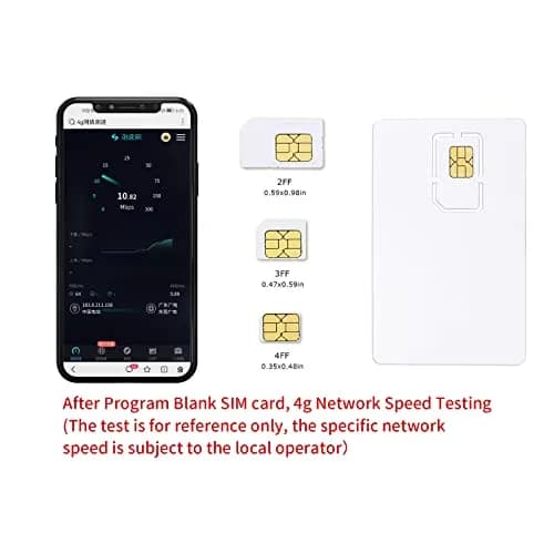 BOMFLORE SCR-N68 Smart Card Reader Writer USB with 5 LTE 4G Blank USIM Cards | Windows, Linux Compatible thumbnail 5