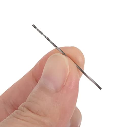uxcell 10 Pcs 0.8mm HSS Twist Drill Bits | Fully Ground, Long Service Life, Suitable for Mild Steel Copper Aluminum thumbnail 6