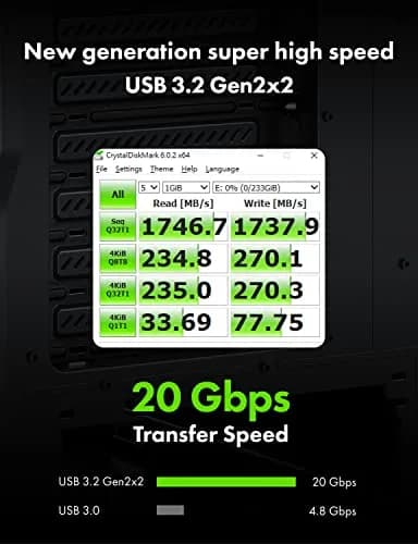 GRAUGEAR 20Gbps USB-C Front Panel Extension Cable 60cm (23.6 Inch) | Adds USB 3.2 Gen 2x2 Type-E Port with PCIe Bracket thumbnail 4