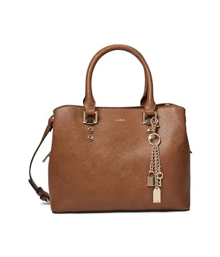 ALDO Legoirii Tote Bag, Medium Brown | Stylish Women's Handbag with Zipper Closure — Medium Brown