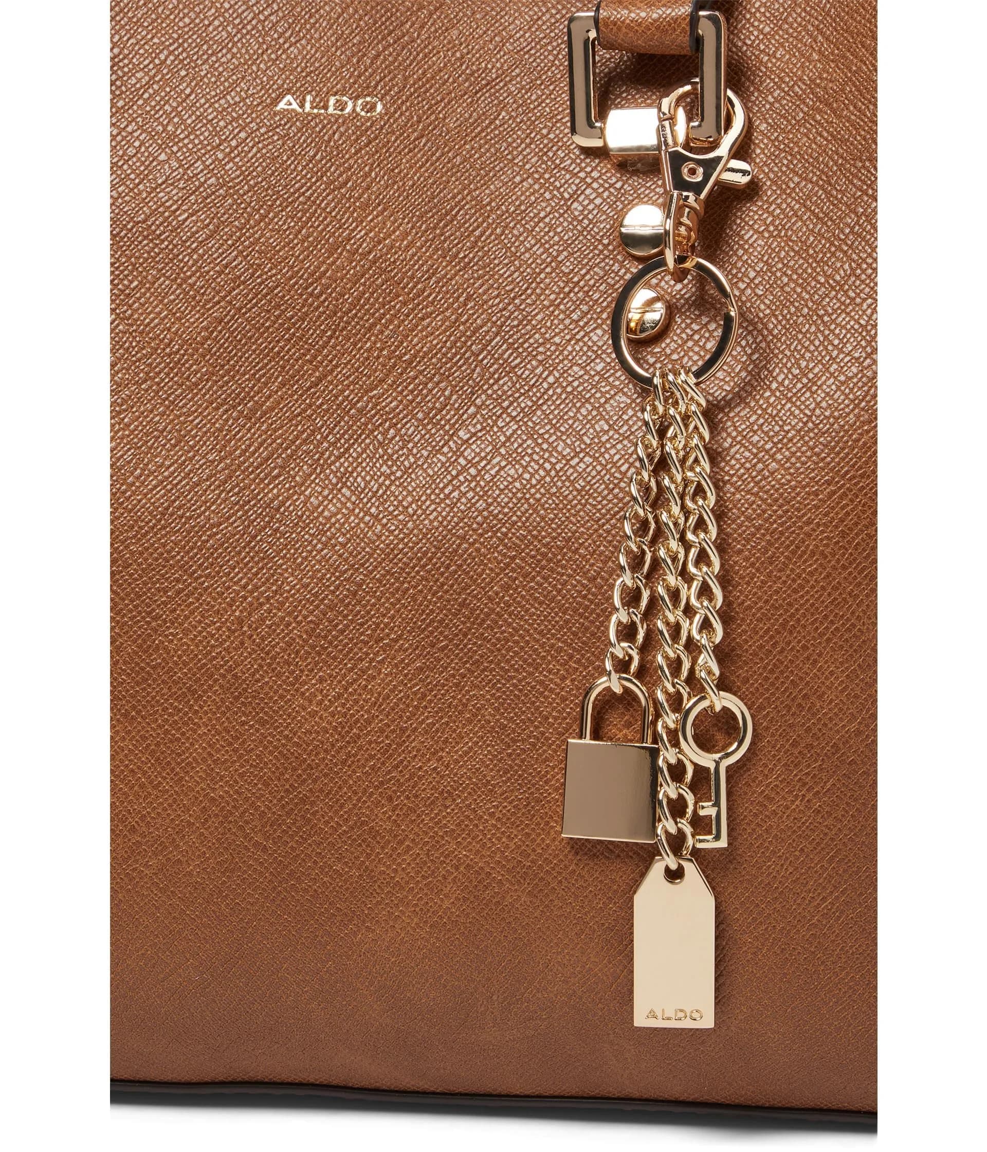 ALDO Legoirii Tote Bag, Medium Brown | Stylish Women's Handbag with Zipper Closure - view 5