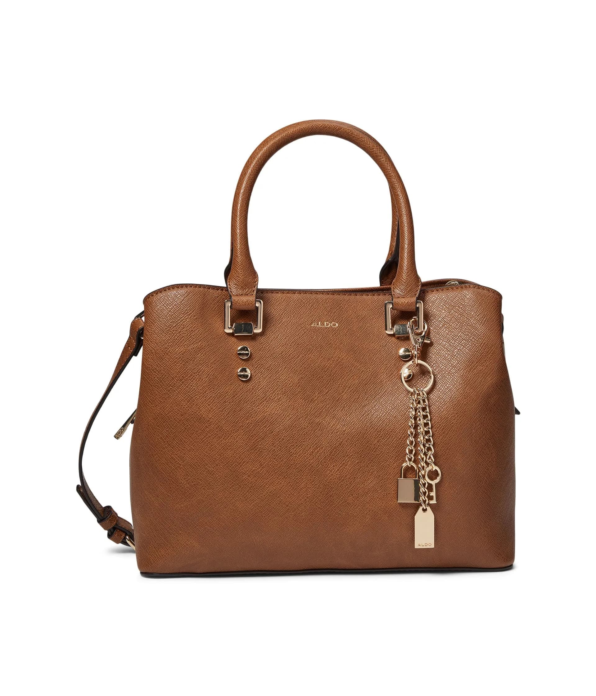 ALDO Legoirii Tote Bag, Medium Brown | Stylish Women's Handbag with Zipper Closure - main product image