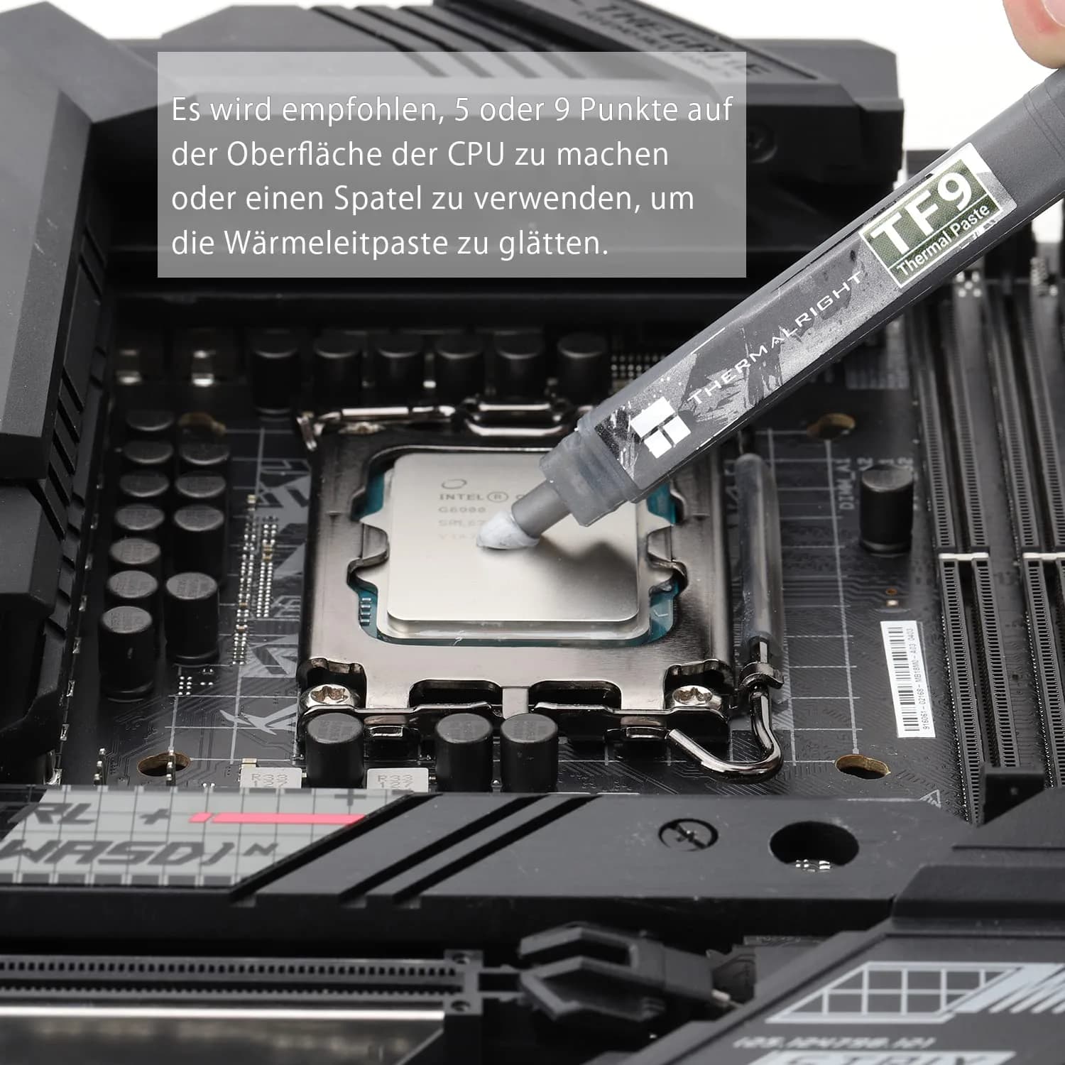 Thermalright TF9 Thermal Paste 2.9g (0.1 oz) | 14W/m.k High Conductivity Heat Sink Compound - view 6
