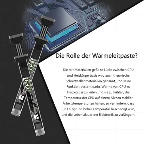 Thermalright TF9 Thermal Paste 2.9g (0.1 oz) | 14W/m.k High Conductivity Heat Sink Compound thumbnail 3