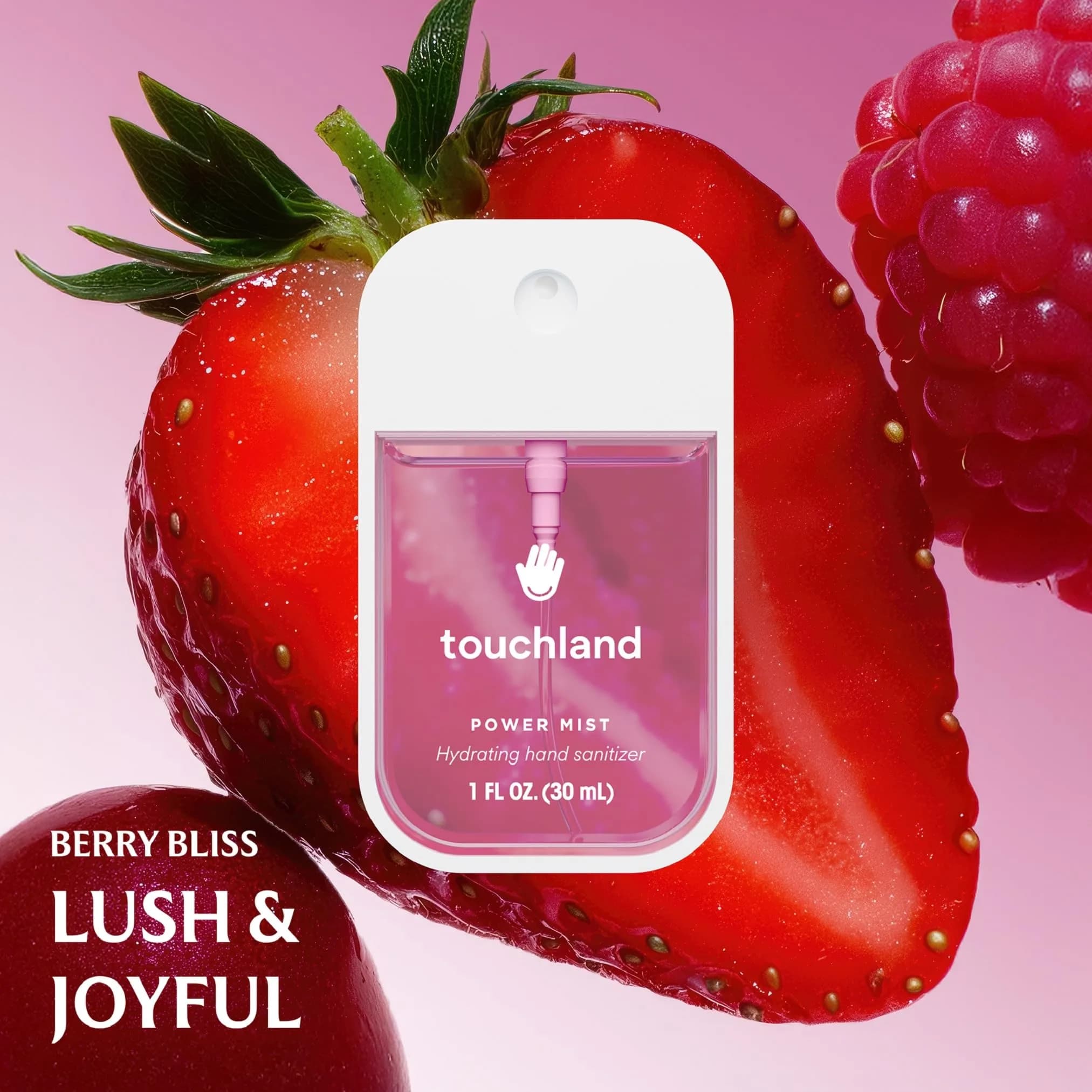 Touchland Hand Sanitizer Spray Juicy Trio - 3 x 1 FL OZ | Dermatologist Tested Hydrating Formula - view 4