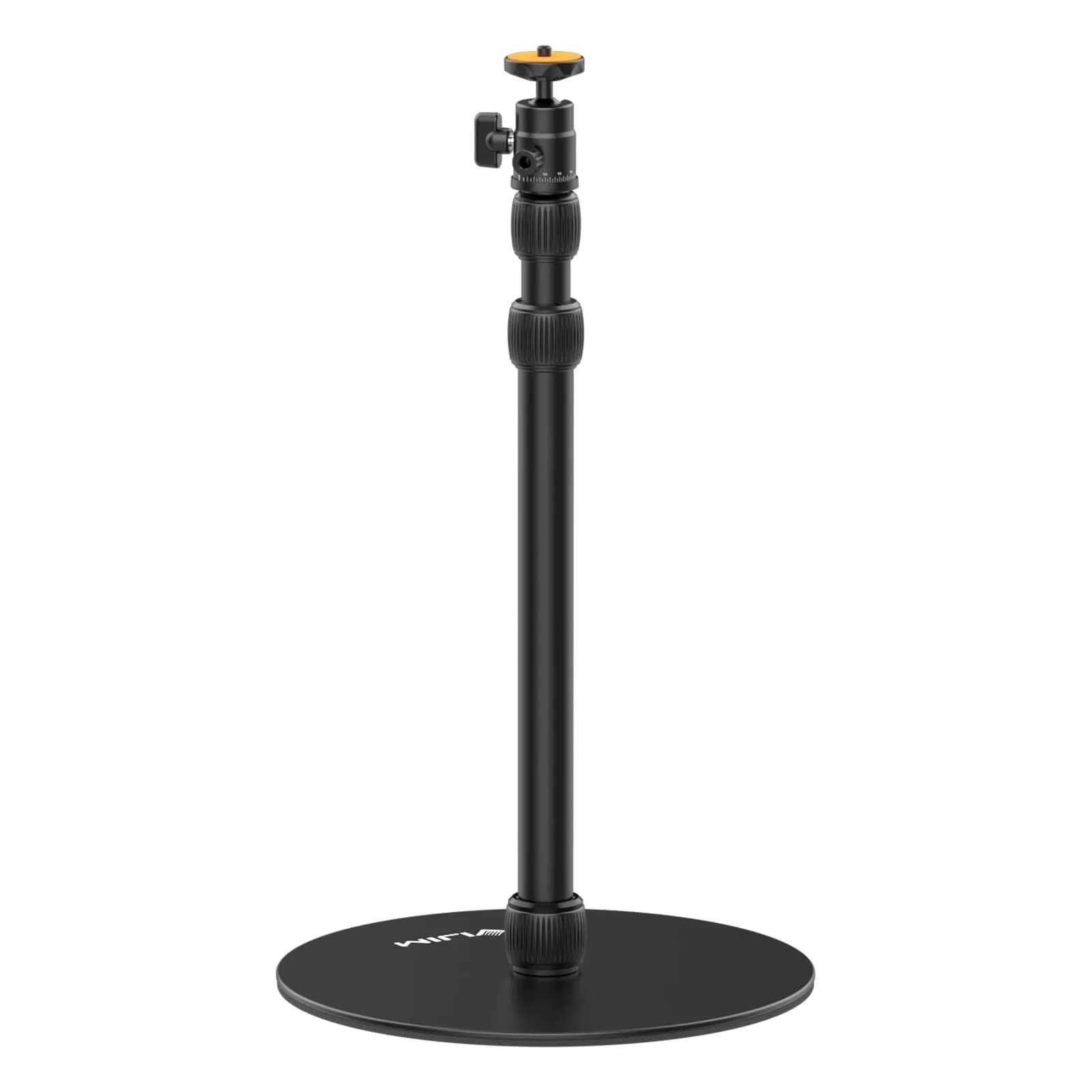 jusmo LS09 Aluminum Projector Floor Stand with Heavy Base & Ball Head | 42cm-88cm (16.5-34.6 Inch) Adjustable Height