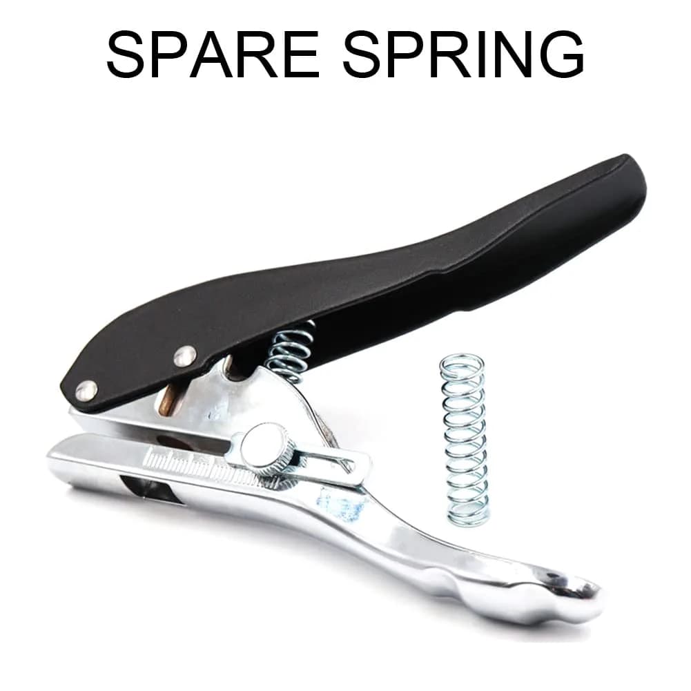 SKQOUI Single Hole Paper Punch with Countersink Drill | 8mm Hole Diameter, 20-Sheet Capacity - view 5